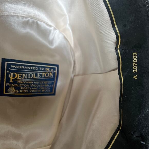 Vintage Pendleton Gray Fedora Wool Hat - Picture 6 of 8